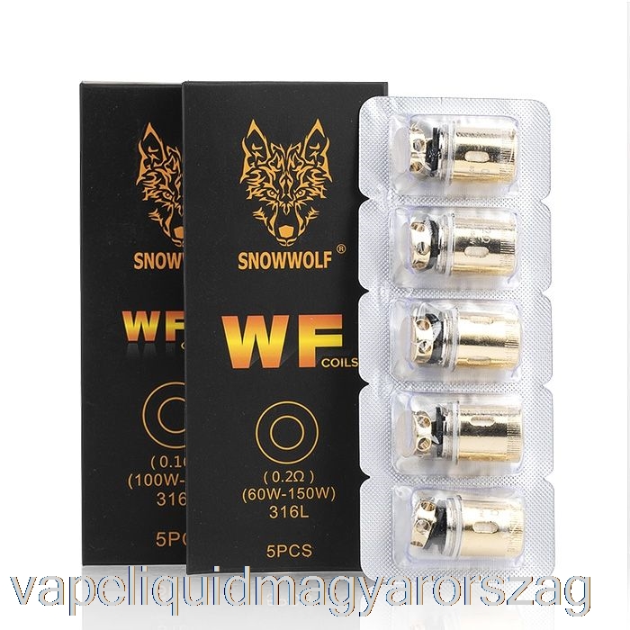 Snowwolf Wolf Wf Cseretekercsek 0,15 Ohm Wf-h-m Háló Tekercsek Vape Pen